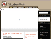 Tablet Screenshot of faithplano.org